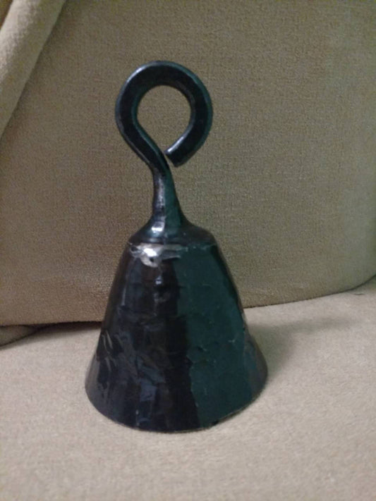 Metal bell, hand made bells, wrought iron bells, metal bells, iron bells, metal art,metal gift, iron gift, birthday gift, metal sculpture