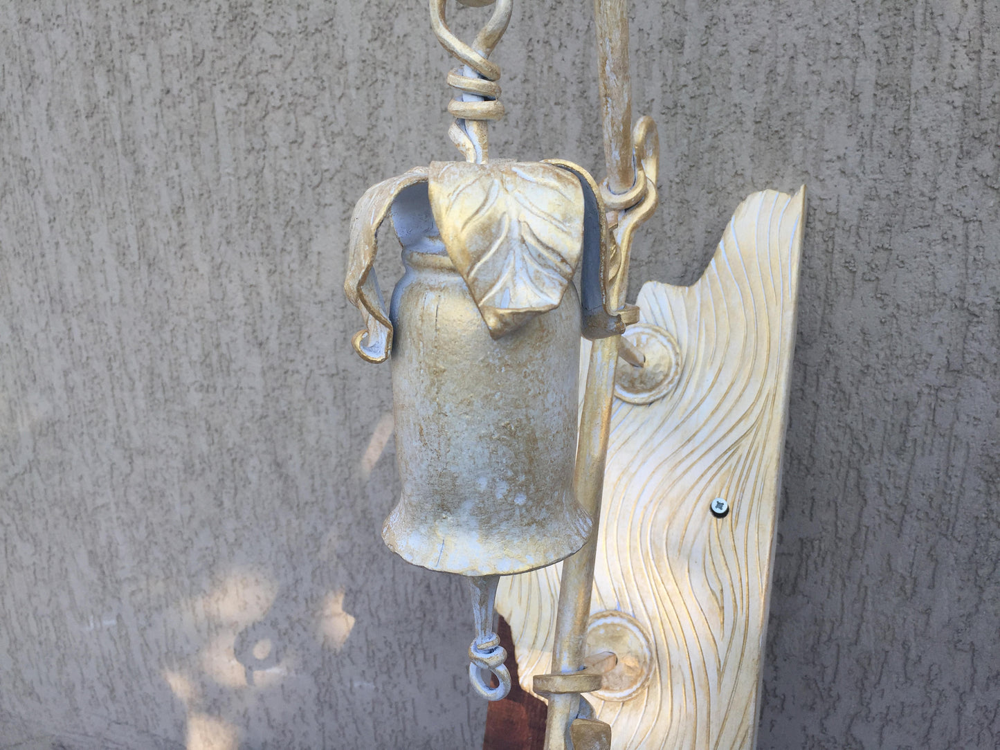 Bell, Christmas bell, metal sculpture, steampunk, Christmas gifts, porch decor, iron gift, Christmas gift for her, New Year gift, door bell
