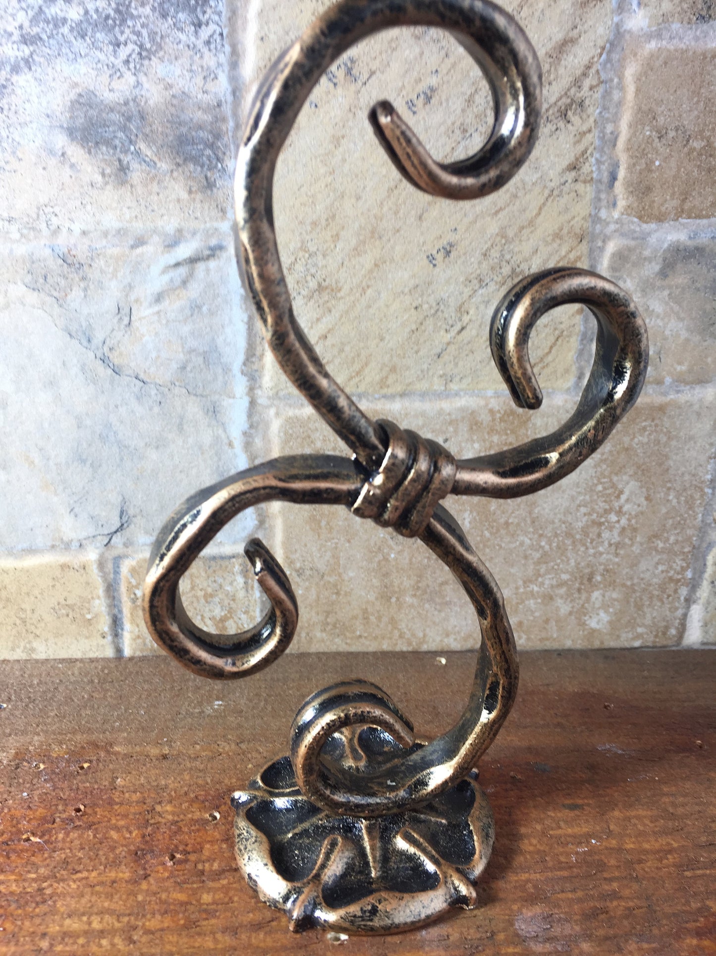 6 year anniversary,iron anniversary gift for her,metal candle holder,iron gift for her,candlestick holder,iron gift,wedding anniversary gift