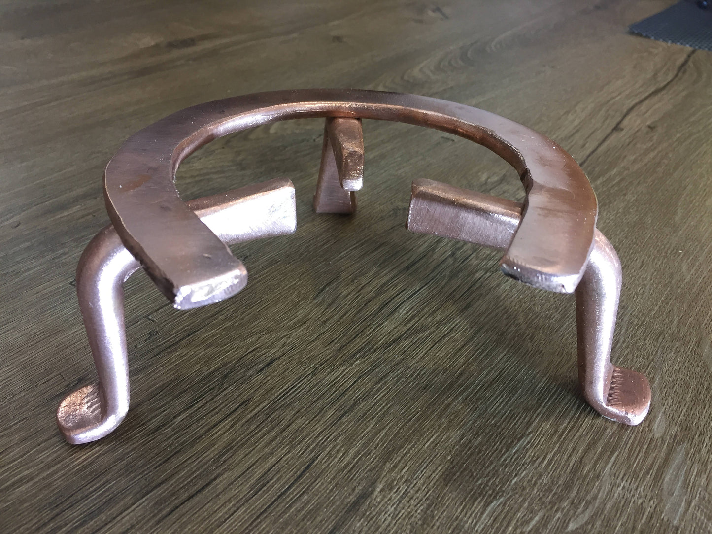 Copper trivet, copper tripod, copper gift, 7 year anniversary gift for her, 7th anniversary, copper wedding, copper anniversary,copper gifts