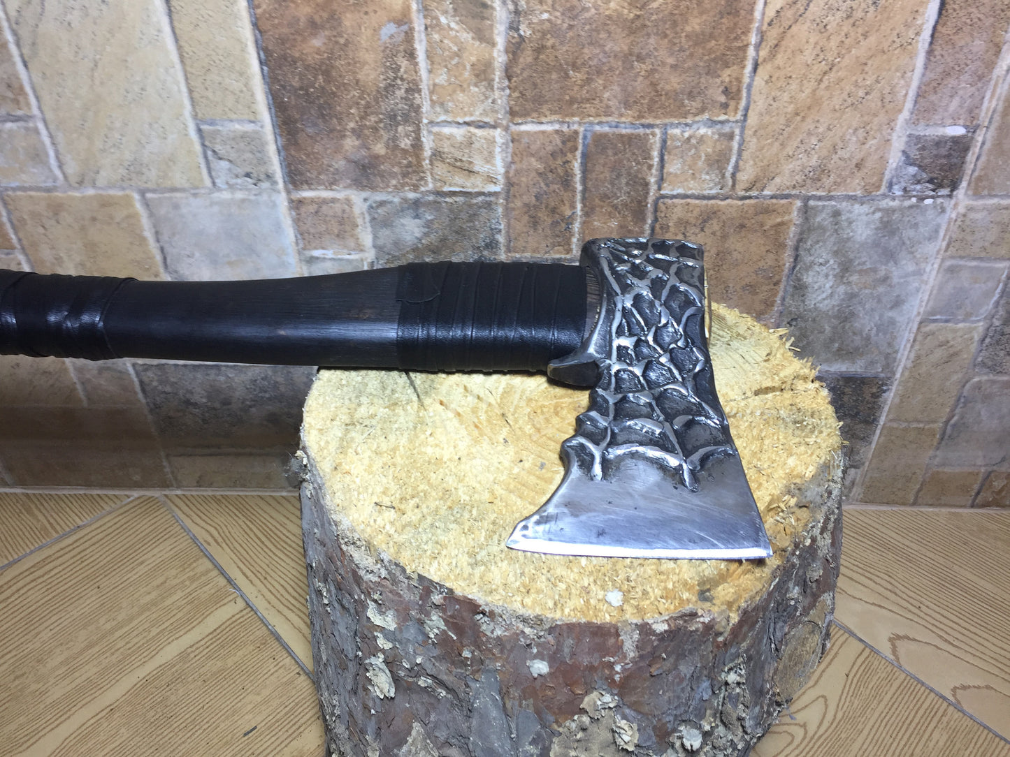 Viking axe, medieval axe, iron gift for him, tomahawk, hatchet, hiking, hunting, mens gifts, chopping axe, gifts for men, manly iron gifts