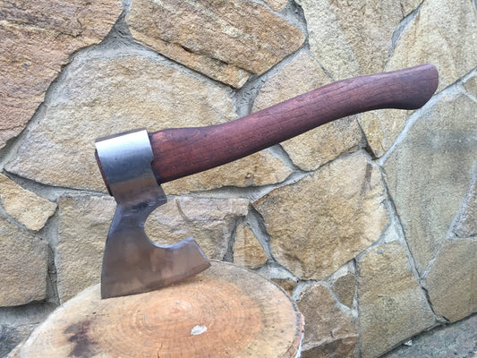 Hand forged axe, viking axe, bushcraft axe, hatchet, medieval axe, hand made blades, chopping axe, tomahawk, forester axe, men's gift