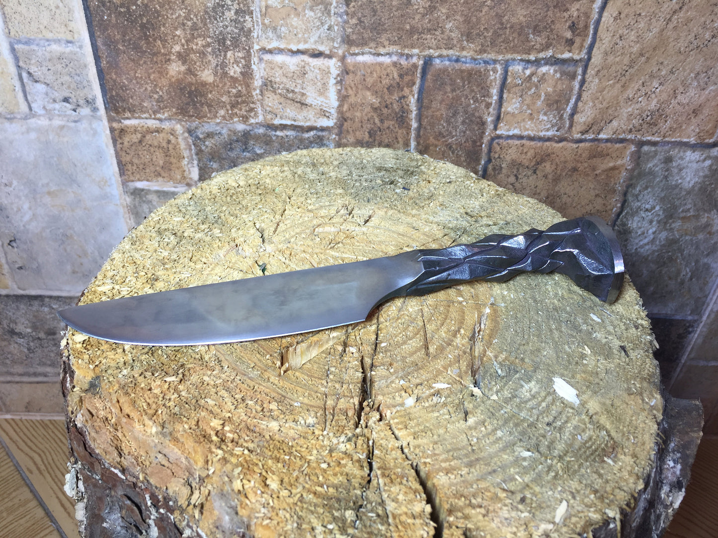 6 year anniversary gift for him, railroad spike knife, steampunk furniture,iron anniversary gift for him,wedding anniversary gift,iron knife