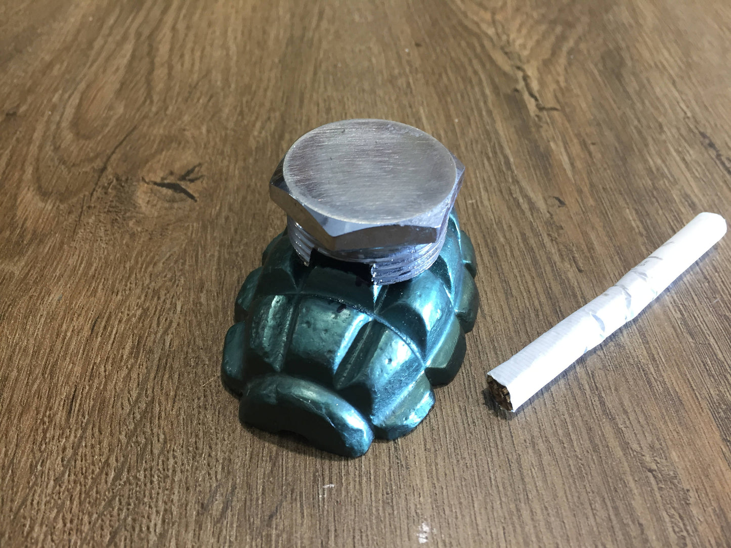 Ash tray, grenade, cigar ashtray metal, metal grenade, ash tray, cigar ash tray, military gift, smoker accessories, gift for smoker, army