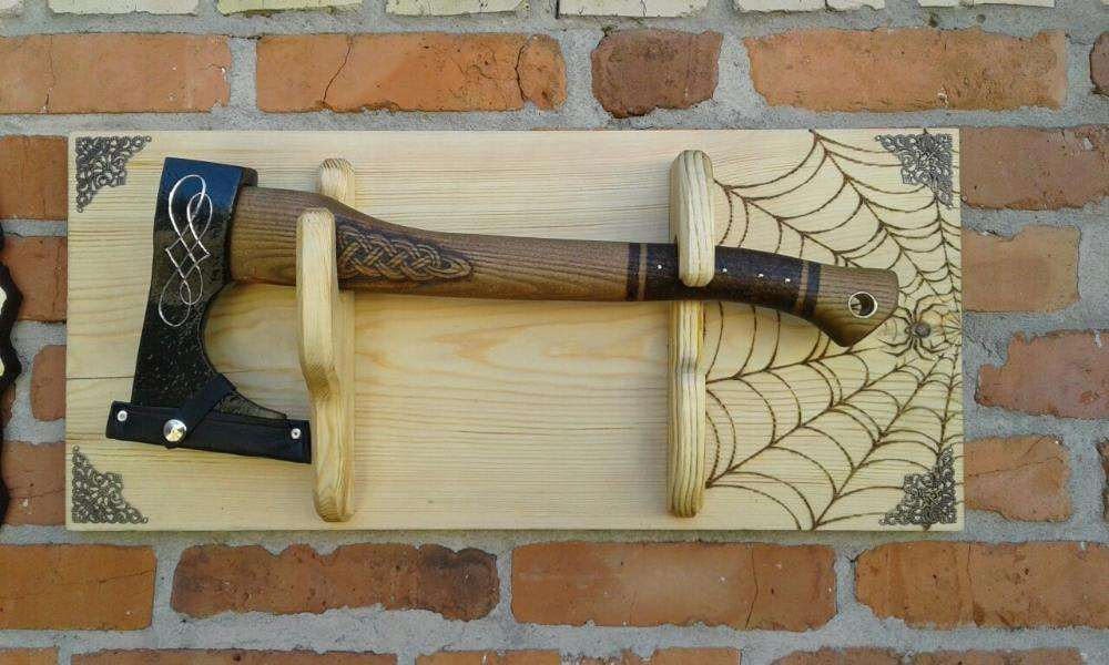Wall hanging axe, tomahawk, viking axe, manly gifts, medieval axe, bearded axe, carving axe, hunting axe, viking hunting, viking weapon, ax