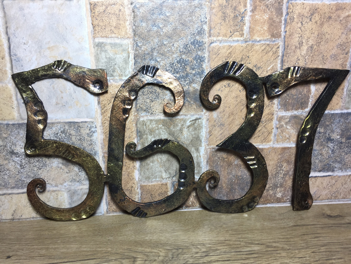 Custom address sign, house number sign, metal number, house plate, house number plaque, vintage numbers, metal digits, number cutout