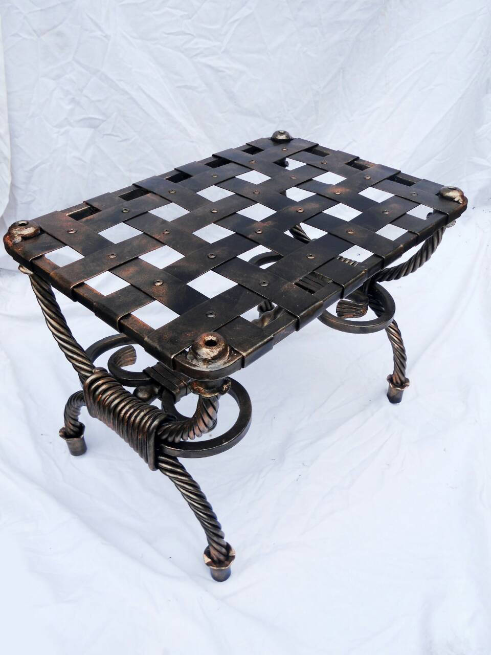 Hand forged chair, wrought iron chair, iron stool, garden chair, steel chair, lounge chair, unique chair, patio furniture, outdoor furniture
