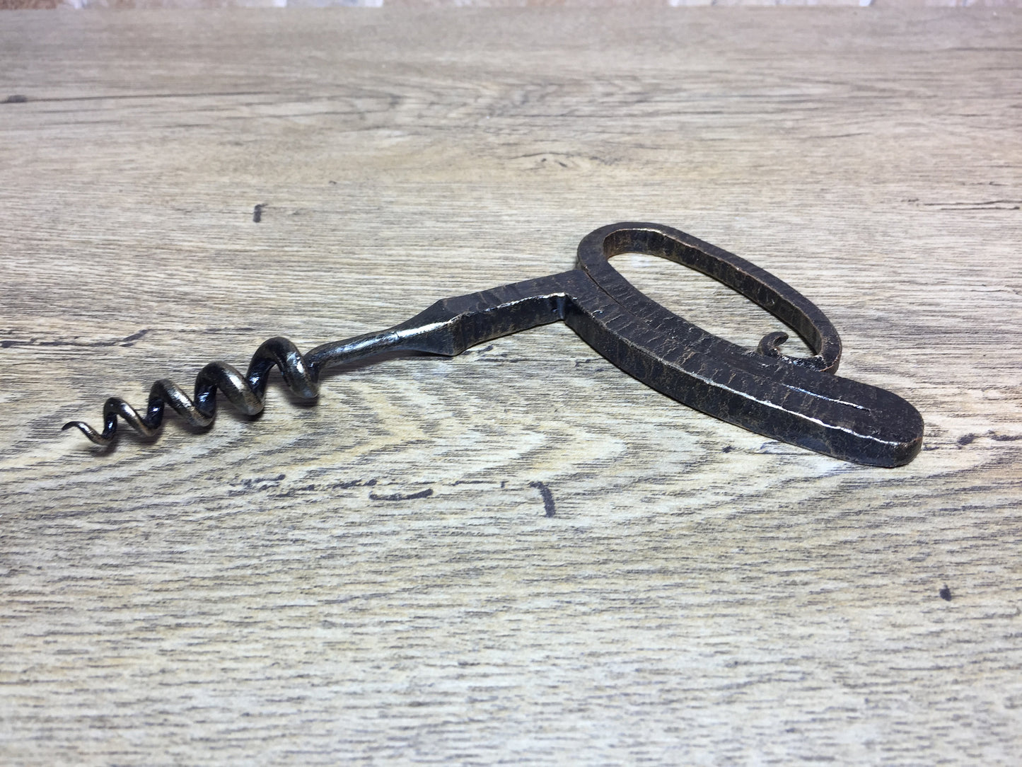 Hand forged bottle opener,corkscrew, hand forged corkscrew, iron gift for him, iron anniversary gift, iron gifts, mens gifts, dad gifts