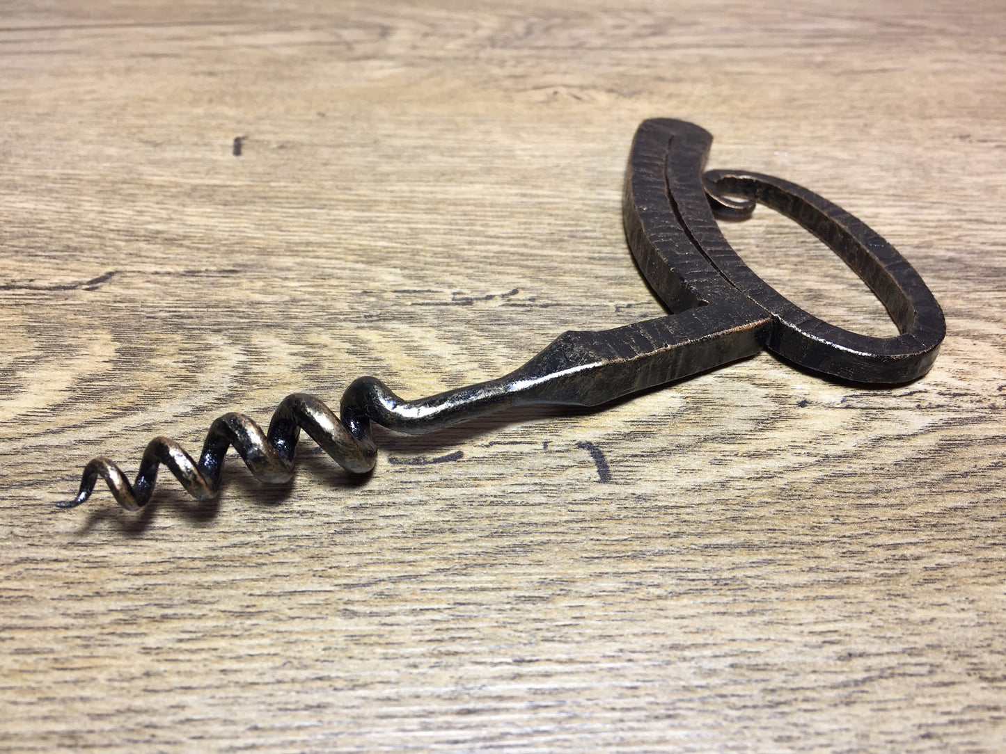 Hand forged bottle opener,corkscrew, hand forged corkscrew, iron gift for him, iron anniversary gift, iron gifts, mens gifts, dad gifts