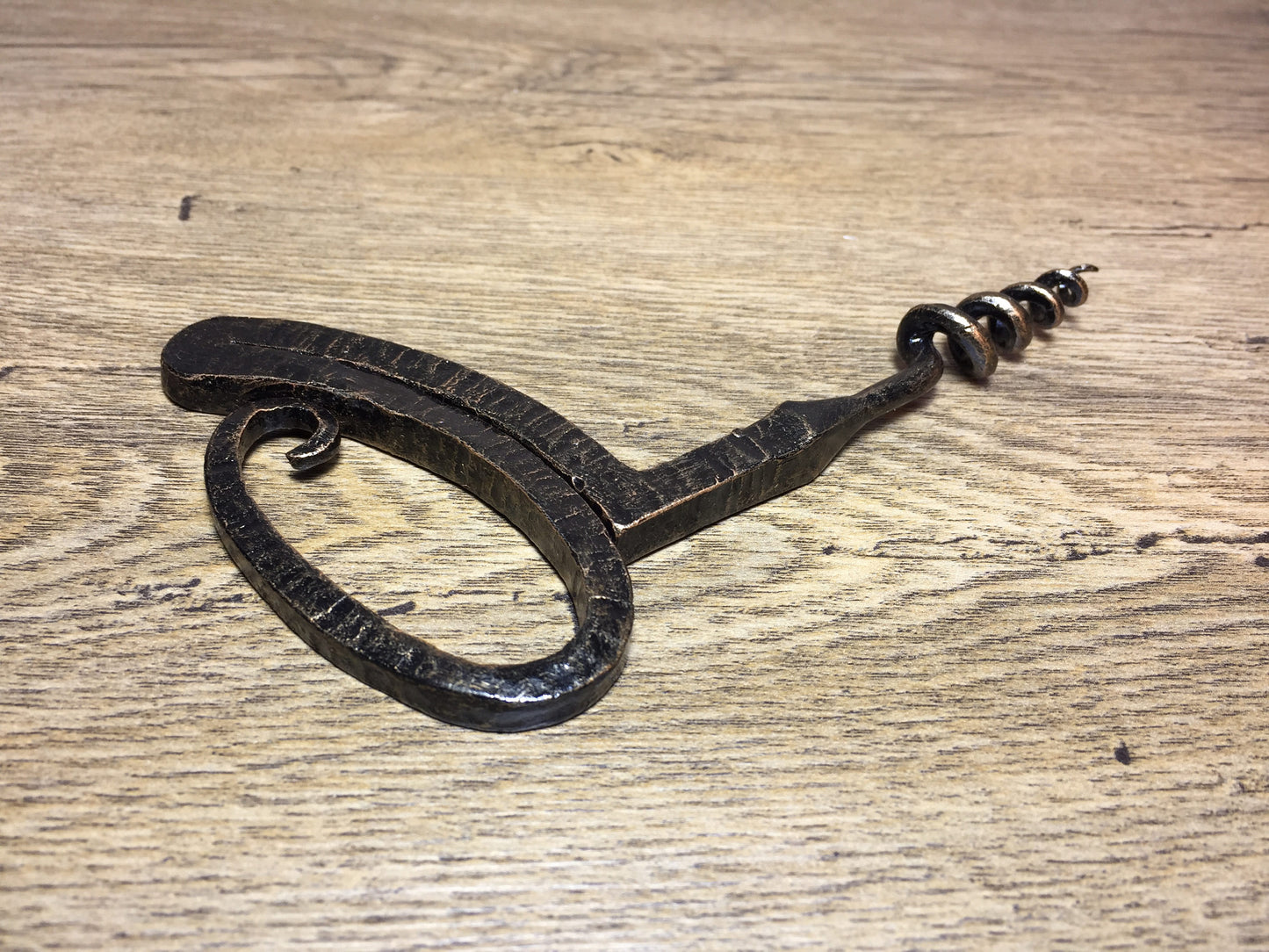 Hand forged bottle opener,corkscrew, hand forged corkscrew, iron gift for him, iron anniversary gift, iron gifts, mens gifts, dad gifts