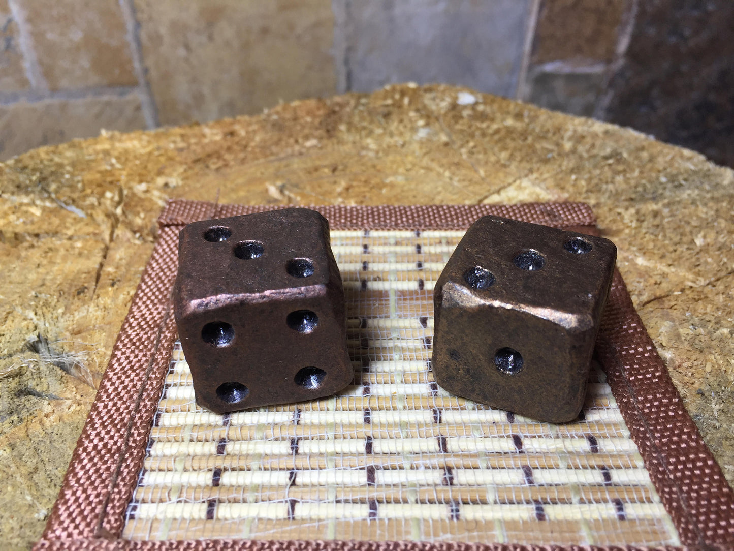 Metal dices, set of dices, iron dice, steel dice, custom dice, pair of dices, gambling dice,gaming dice,role playing games,tabletop dice box