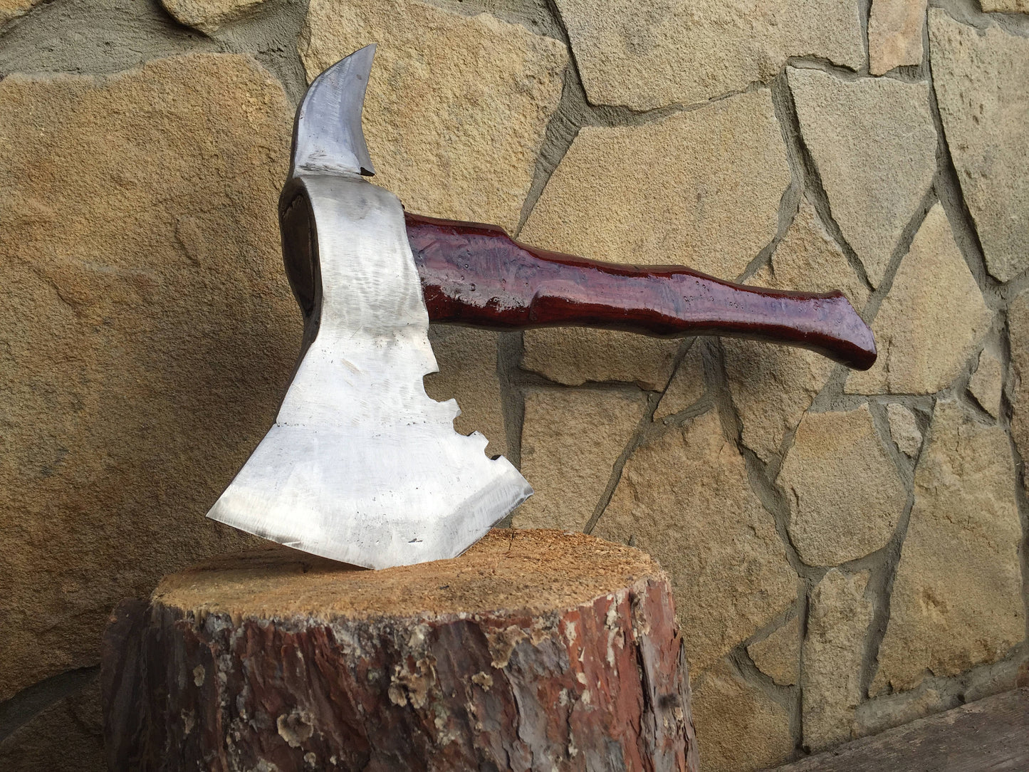 Viking axe, tomahawk, hatchet, iron gift for him, medieval axe, iron anniversary gift for him, viking camp, viking camp kit, viking gifts