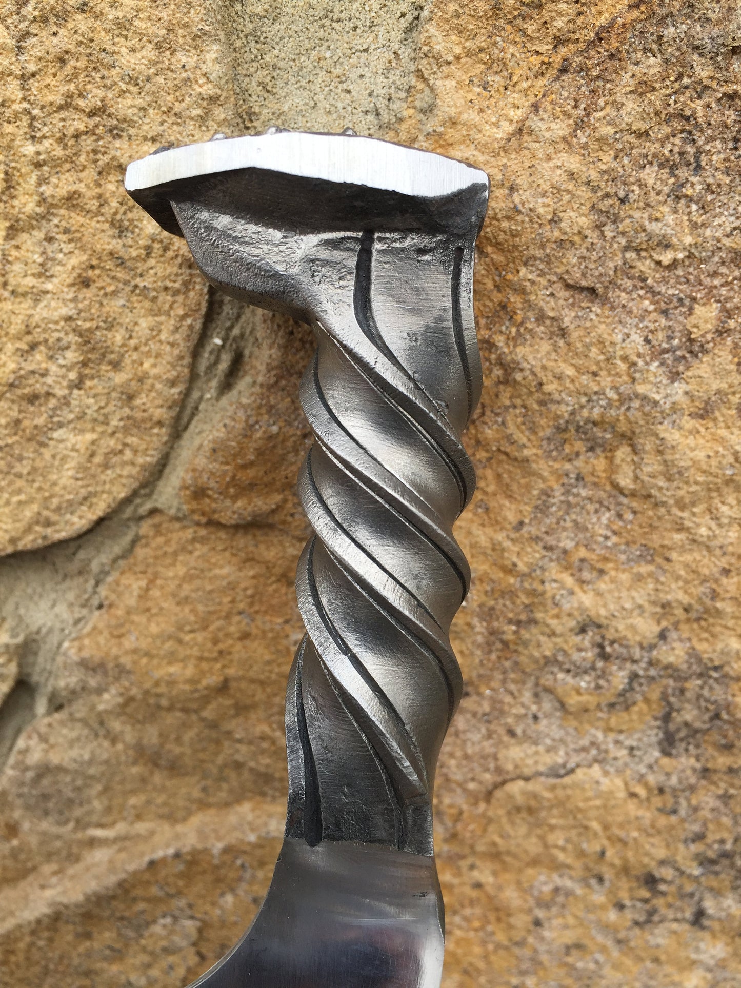 Railroad spike knife, groomsmen gift, iron gifts, gift for boyfriend, mens gift, groomsman gift, industrial art, steampunk, iron anniversary