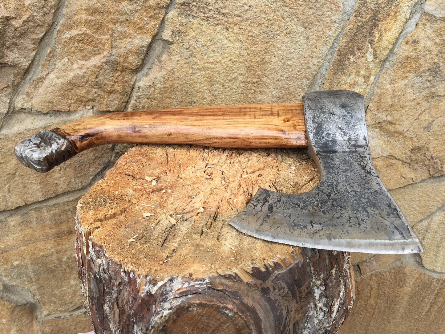 Viking axe, mens gift, tomahawk, axe, hatchet, viking, iron anniversary, bearded axe, metal art, wooden art, gift for men, throwing axe,axes