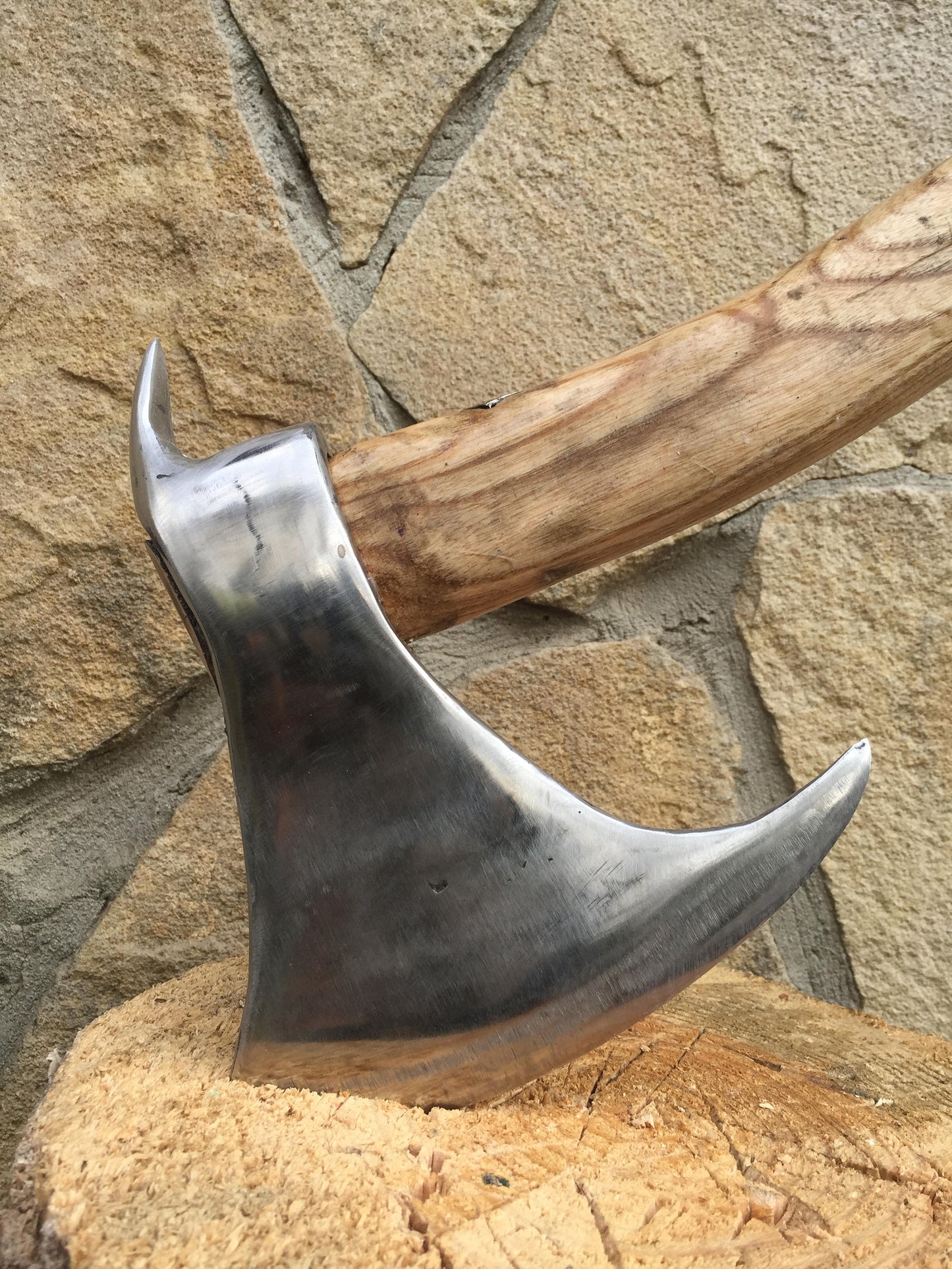 Viking hatchet, throwing hatchet, viking bearded axe, viking style axes, viking knife, viking decor, viking art axe, viking sword, weapon ax