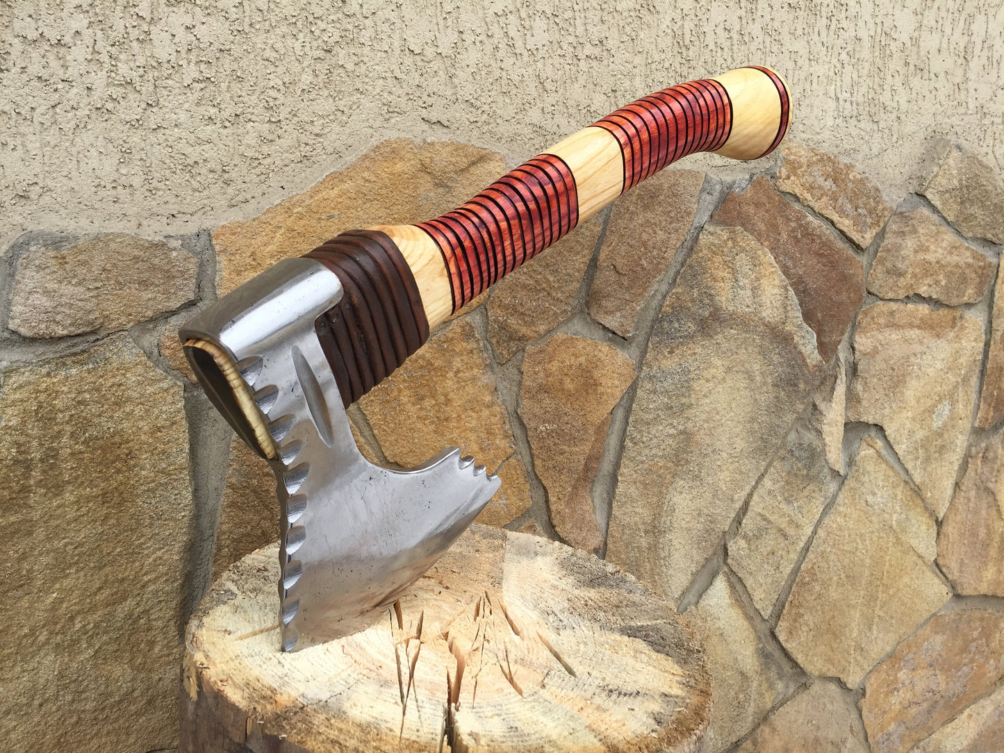 Viking hatchet, axe, hand crafted axe, viking axe, husband axe gift, hand forged axe, bearded sharp axe, sharp axe hatchet, viking knife