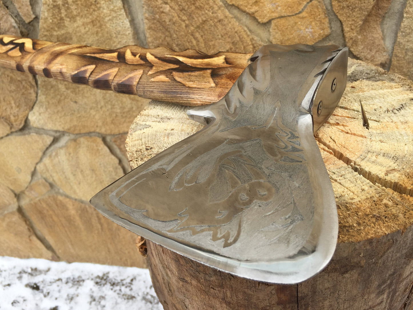 Medieval axe, viking axe, tomahawk, bearded axe, wikinger art, 6th anniversary gift, womens gift, mens gift, birthday gift, gift for men