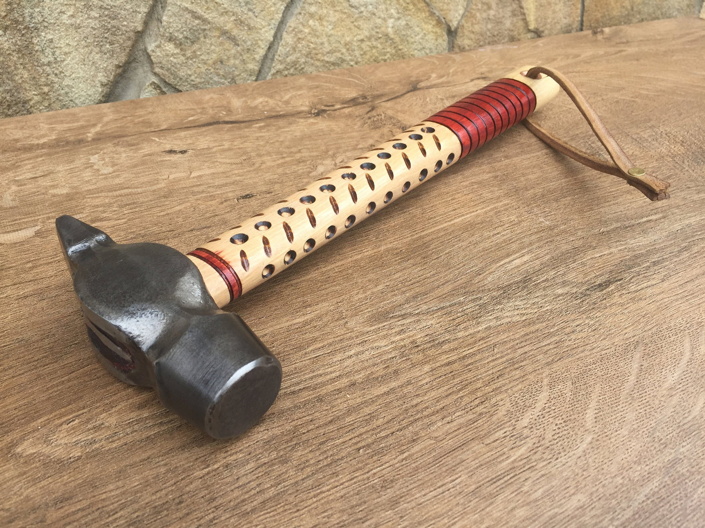 Hand crafted rounding hammer, blacksmith hammer, mjolnir, viking thor hammer, vikings, nordic, thor hammer,vikings tool,vikings hammer,runes