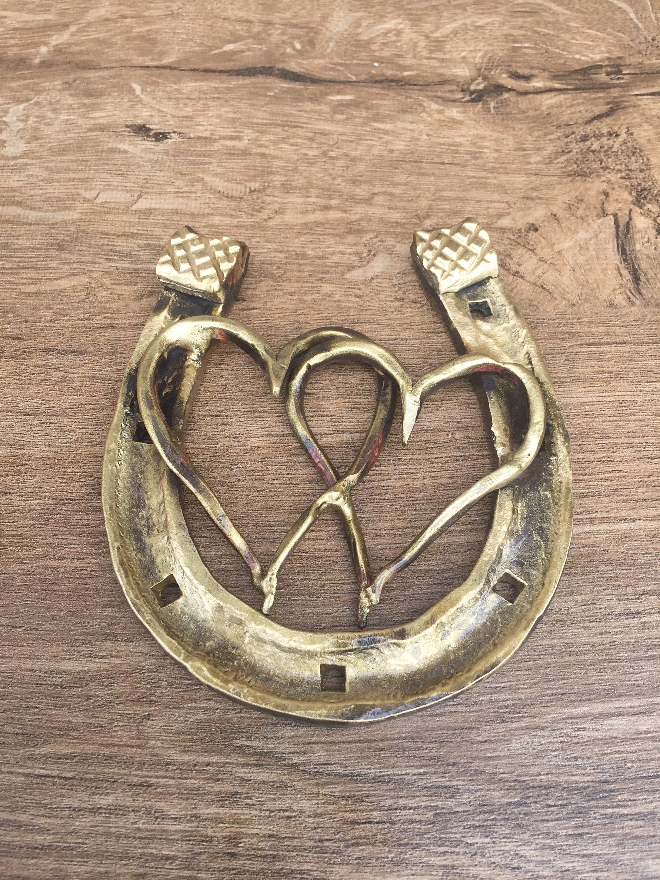 Bronze Open Heart Pendant good for the 8th Wedding Anniversary Traditional