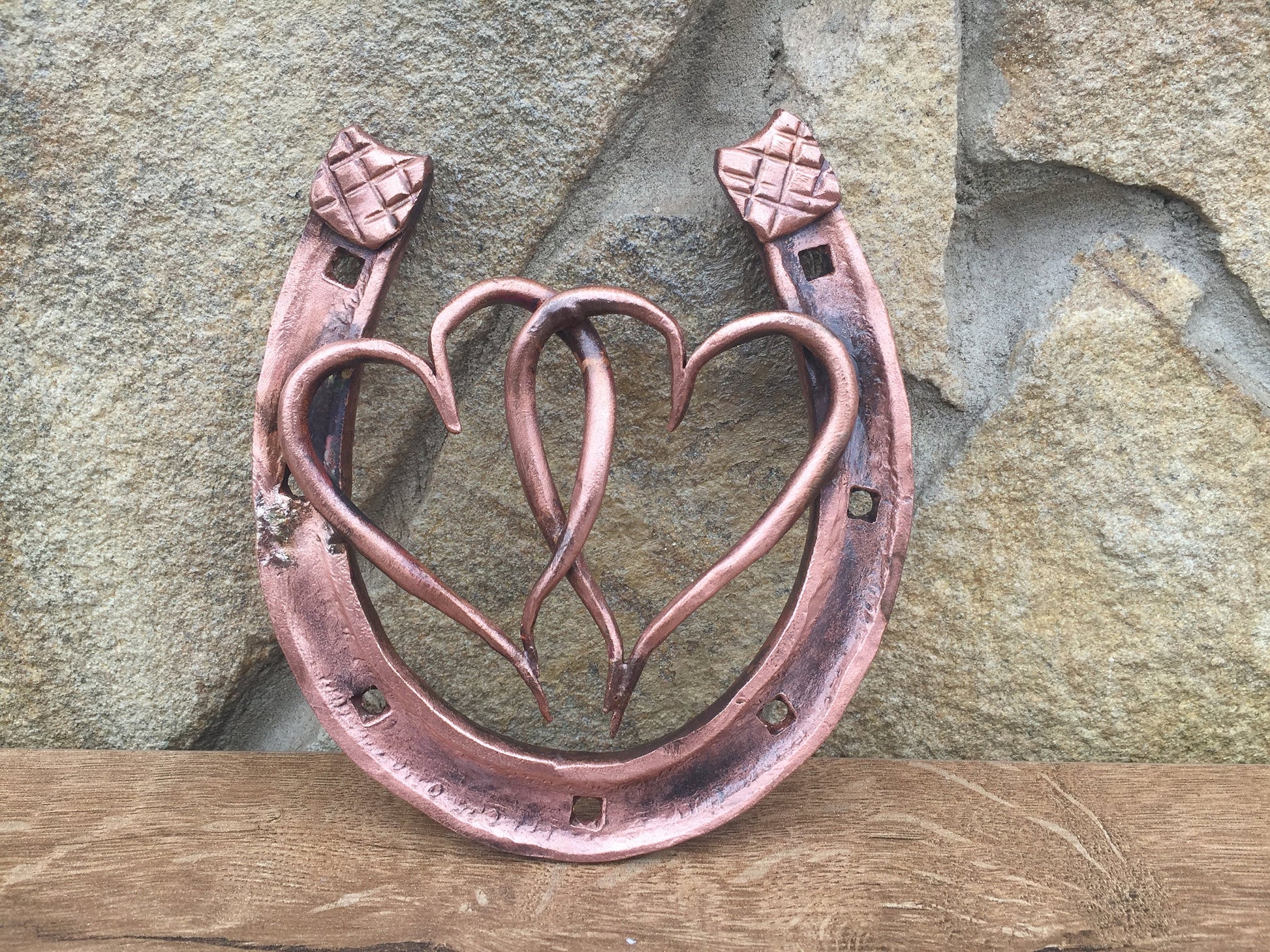 6 Year Anniversary Hand Forged Heart Sculpture Blacksmith Made Wrought Iron  Gifts Personalized Wedding, Valentine's Gift Iron Decor 