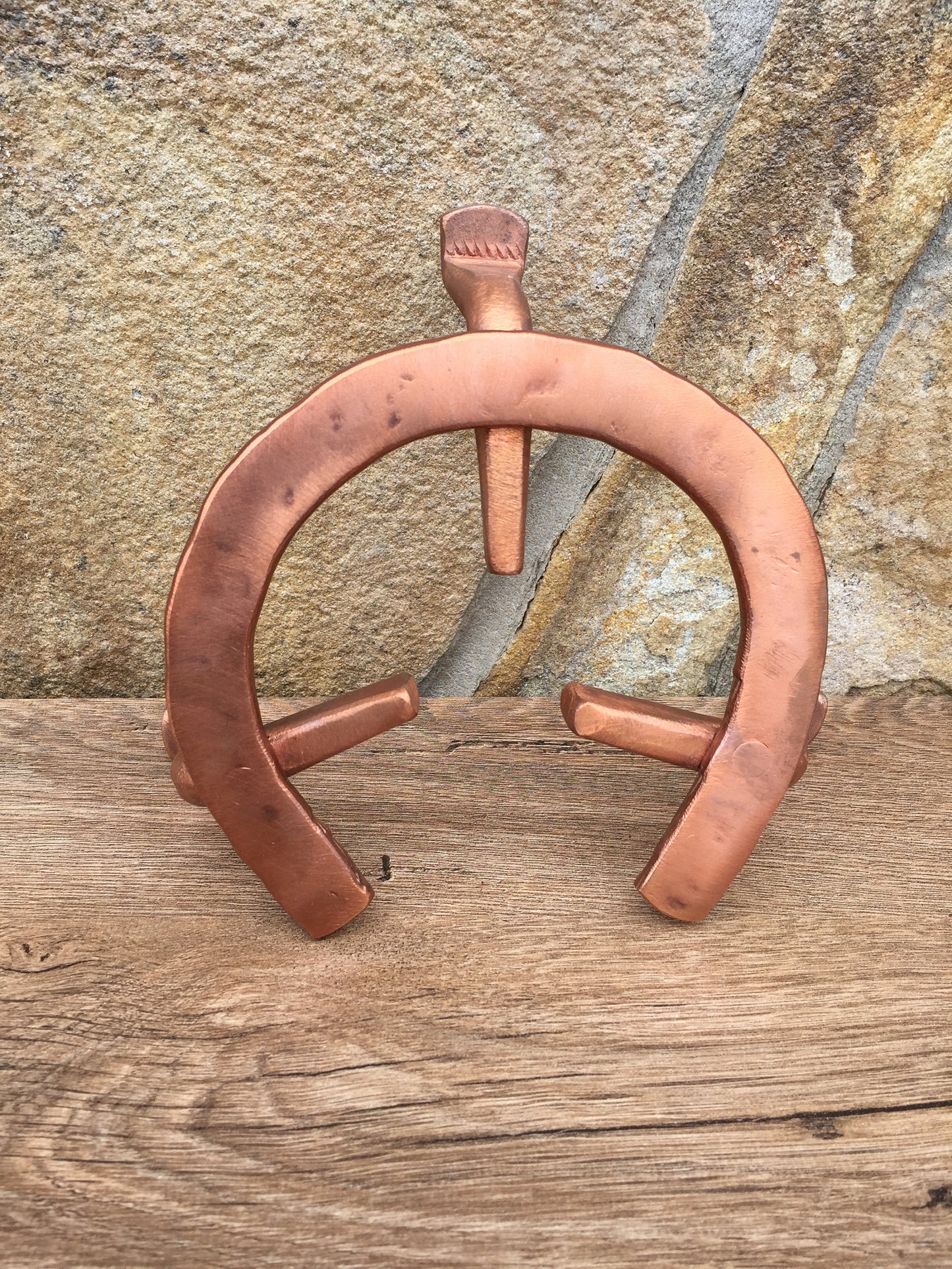 Copper trivet, copper tripod, copper gift, 7 year anniversary gift for her, 7th anniversary, copper wedding, copper anniversary,copper gifts