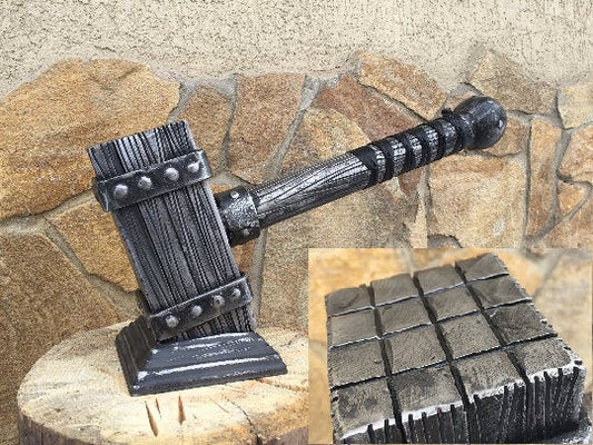 Hand forged hammer, viking axe, Thors hammer, decorative hammer, viking hammer, medieval hammer,mens gift, iron gift for him, viking weapon