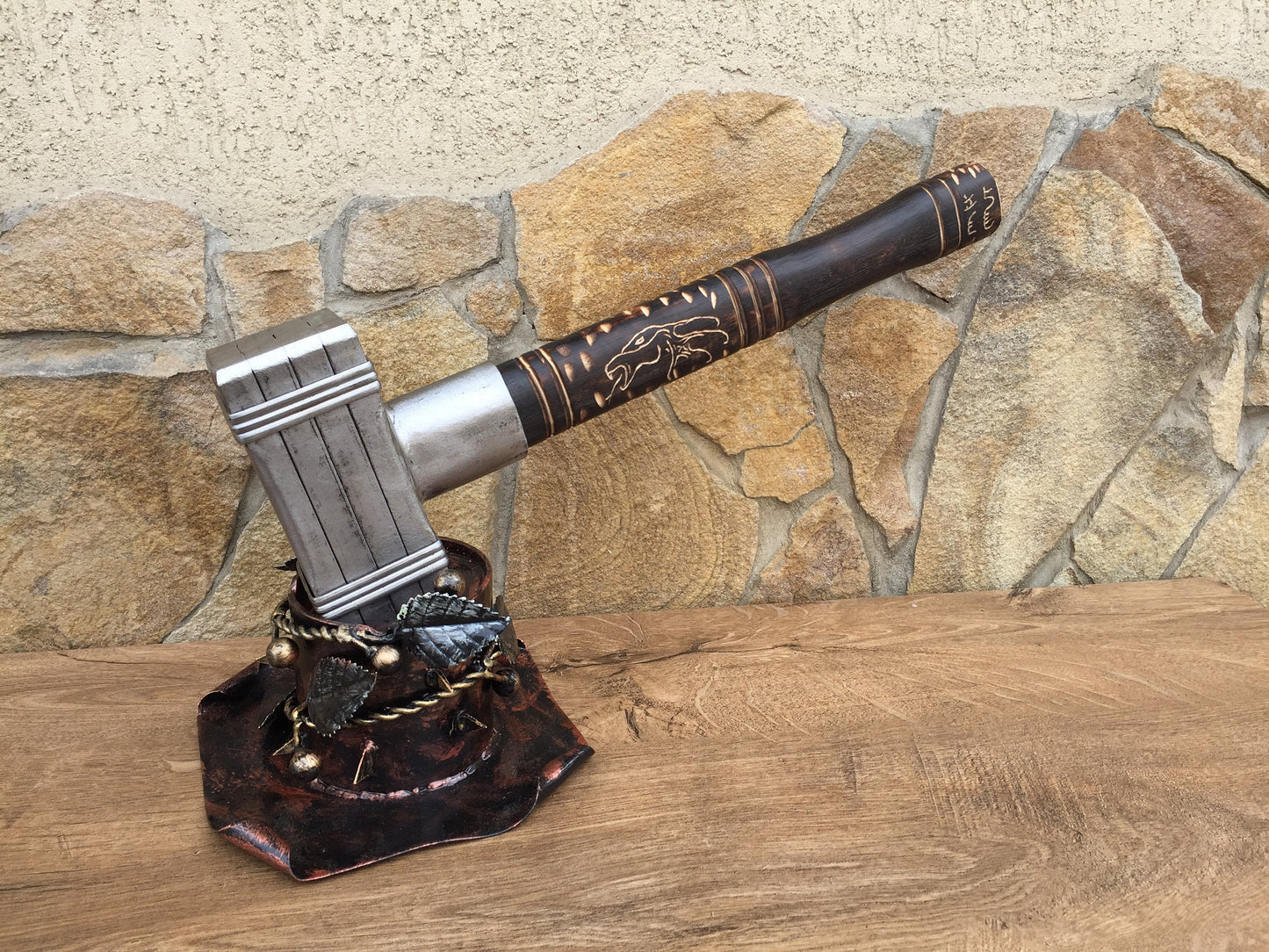 Steel hammer, viking hammer, Thor hammer, personalized, custom, unique, ceremony, viking sword, viking shield, viking spear, viking tattoo