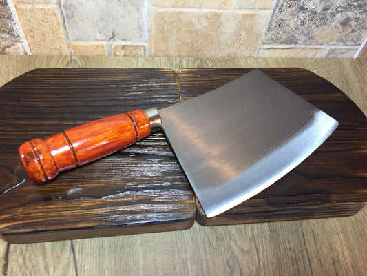 Butcher knife, chef cleaver, meat cleaver, kitchen knife, BBQ, meat chopper, cookware, meat axe, cleaver knife, gift for chef, mens gift