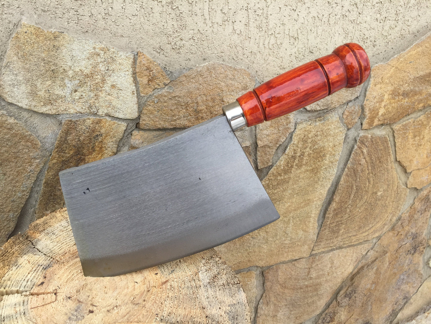 Butcher knife, chef cleaver, meat cleaver, kitchen knife, BBQ, meat chopper, cookware, meat axe, cleaver knife, gift for chef, mens gift