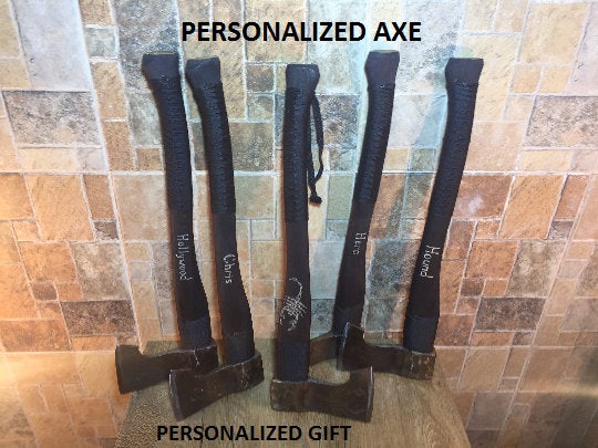 Personalized axe, custom axe, viking axe, axe, engraved axe, etching axe, tomahawk, axe, personalized gift, iron gift for him, best man gift