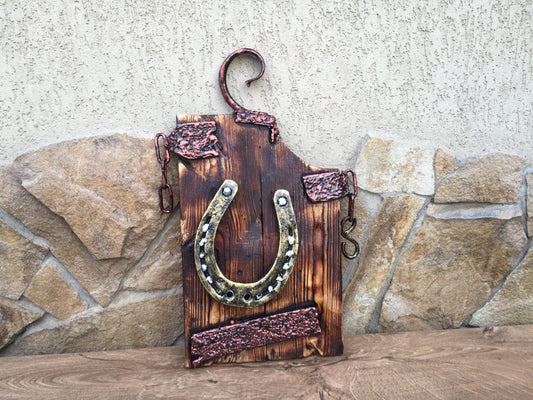 Medieval gifts, wall decor, horseshoe, farmhouse decor, horse shoe, housewarming gift, farmhouse gifts, countryside art,rustic gifts,artwork