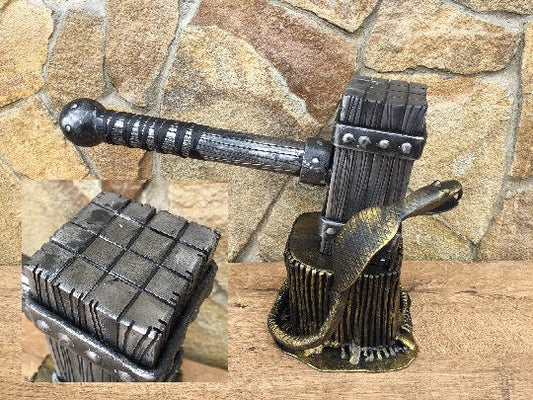 Hand crafted hammer, Thor hammer, viking hammer, medieval hammer, decorative hammer, mens gift, iron gift for him, viking axe, viking weapon