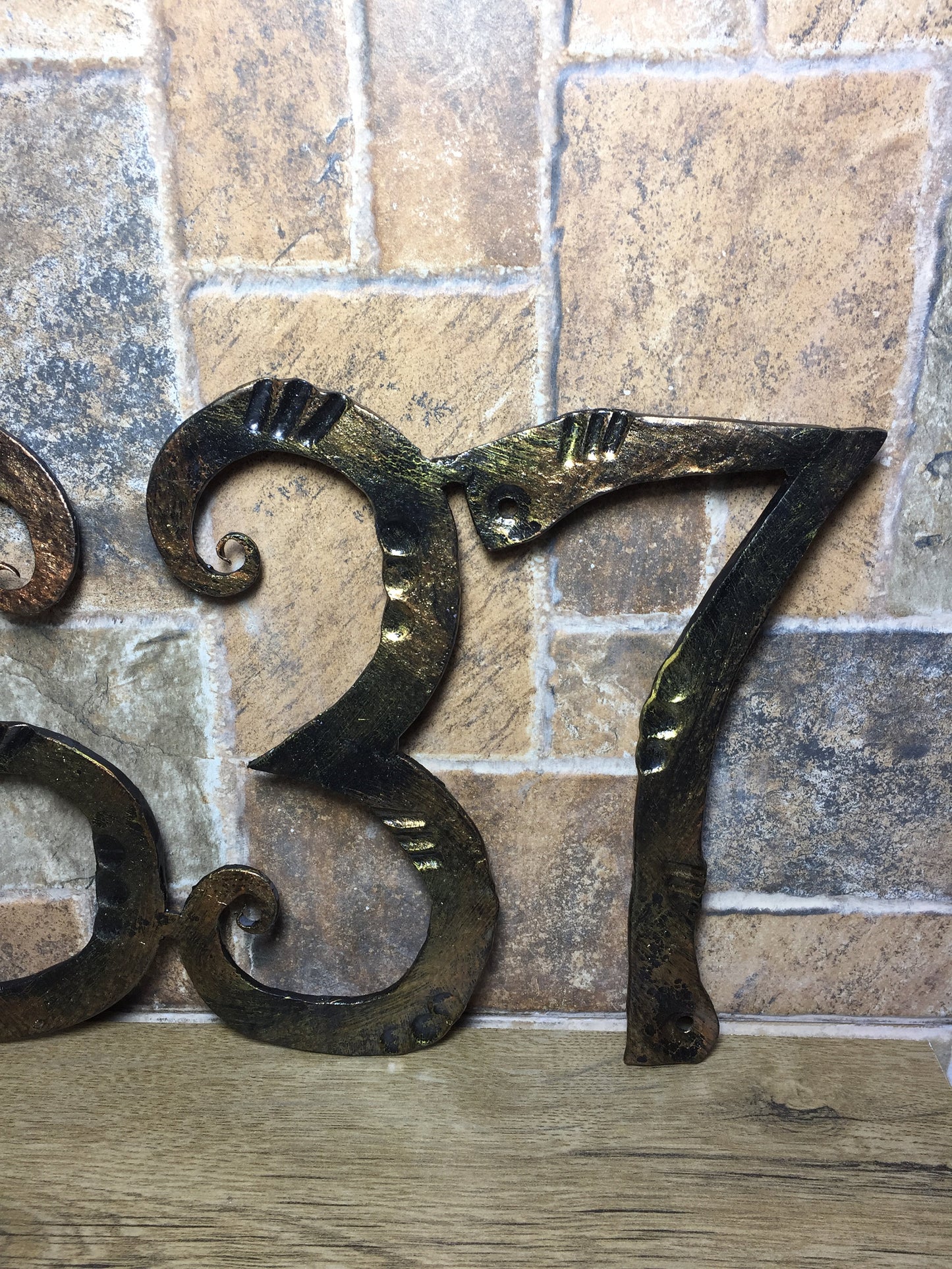 Custom address sign, house number sign, metal number, house plate, house number plaque, vintage numbers, metal digits, number cutout