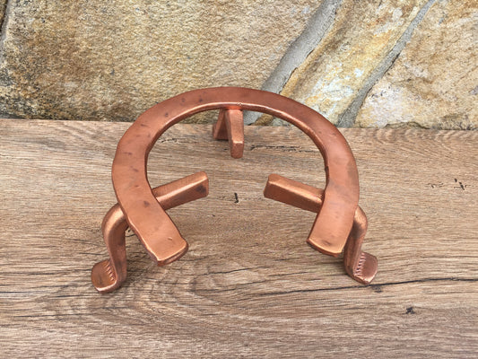 Copper trivet, copper tripod, copper gift, 7 year anniversary gift for her, 7th anniversary, copper wedding, copper anniversary,copper gifts