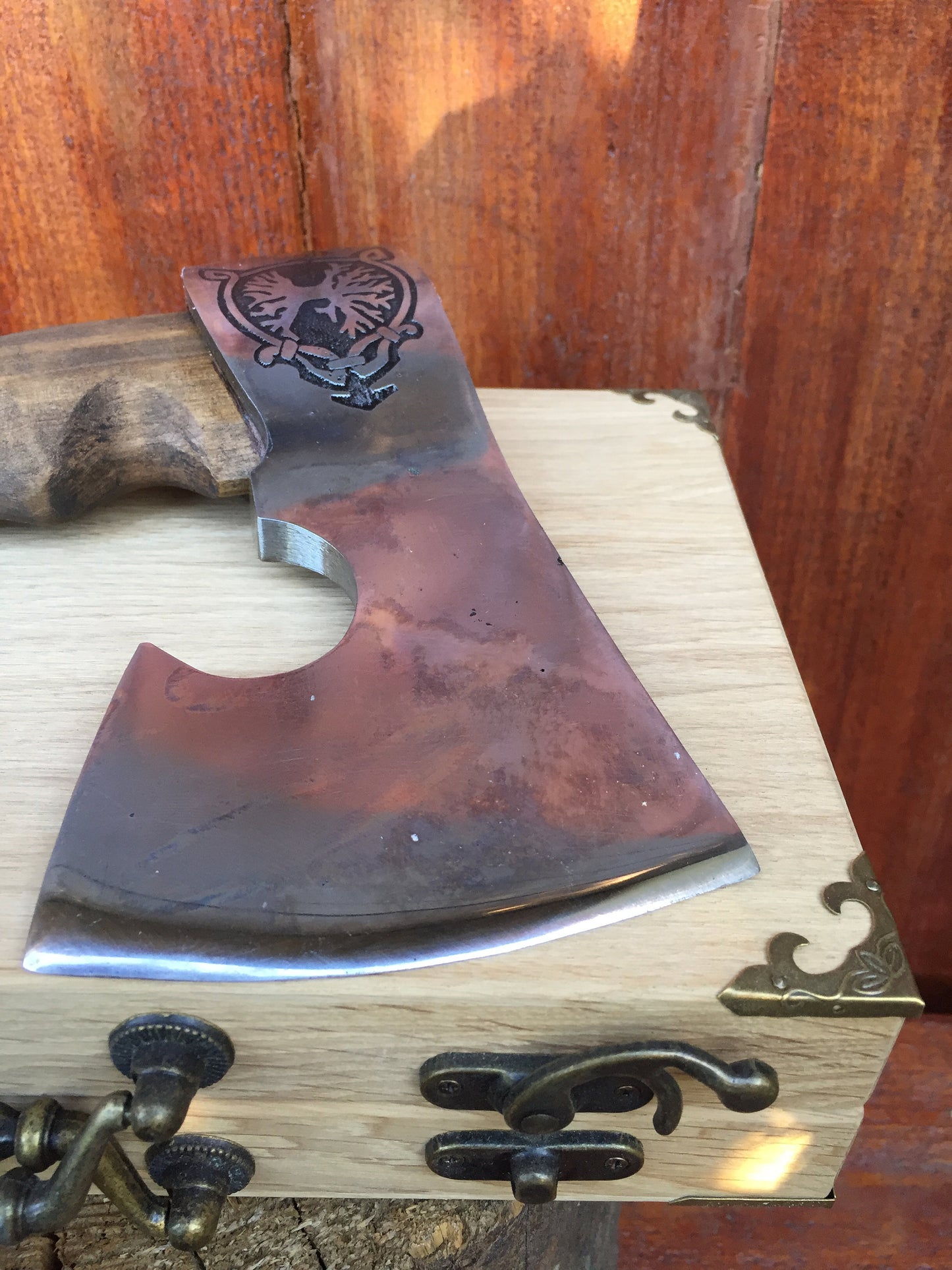 6th anniversary gift for him, iron gift for him, 11th anniversary gift for him, viking axe, tree of life, axe, mens gifts, gifts for men,axe