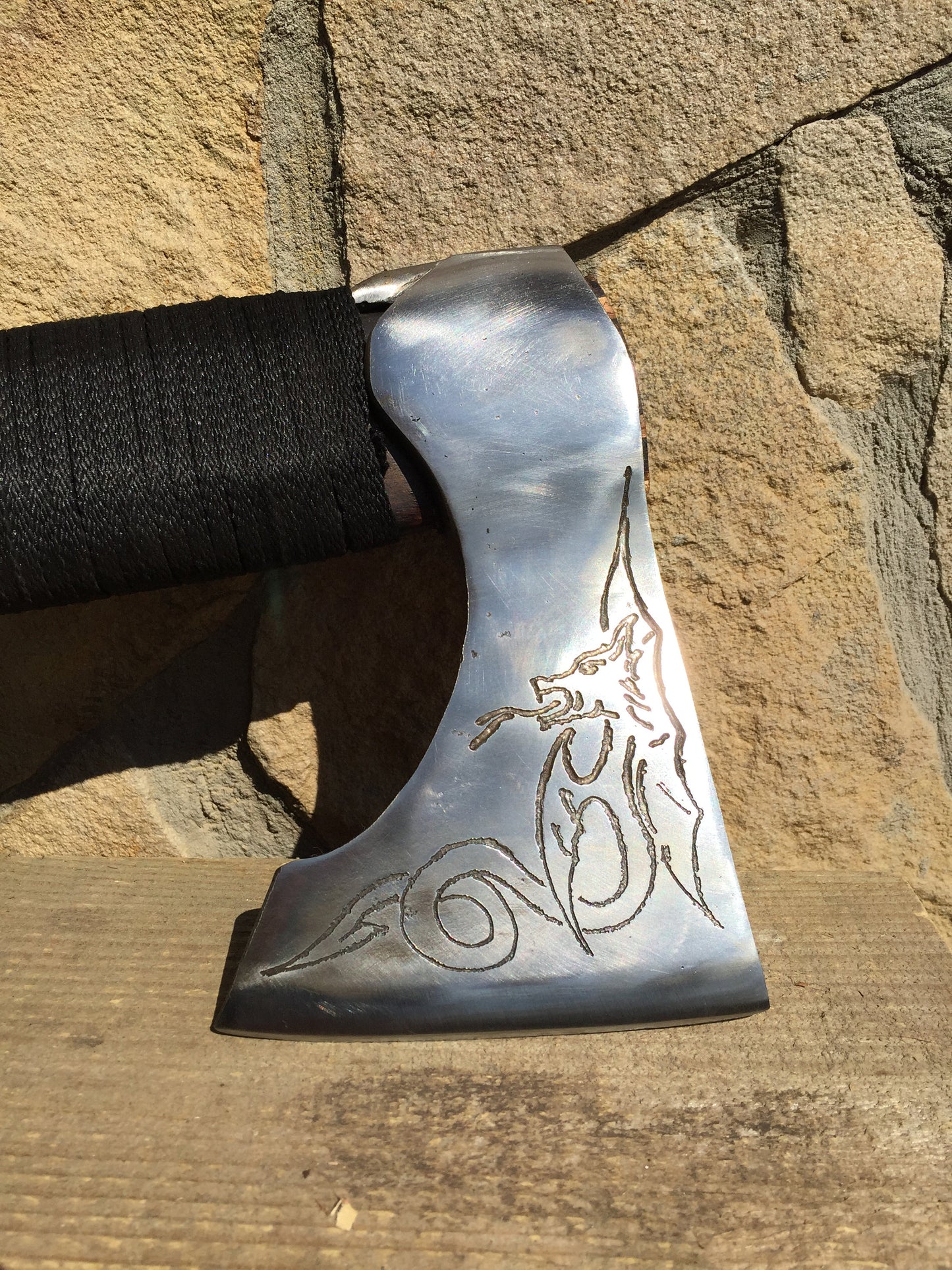 Engraved axe, viking axe, tomahawk, axe, viking hatchet, custom axe, bearded hatchet, viking style axe, woodcarving axe, battle axe,war axe