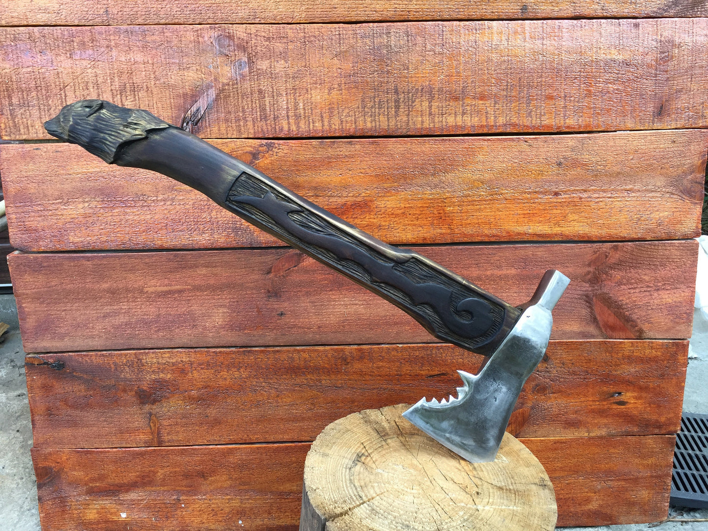 Medieval axe, viking axe, iron gift for him, tomahawk, hatchet, hiking, hunting, mens gifts, chopping axe, gifts for men, manly iron gifts