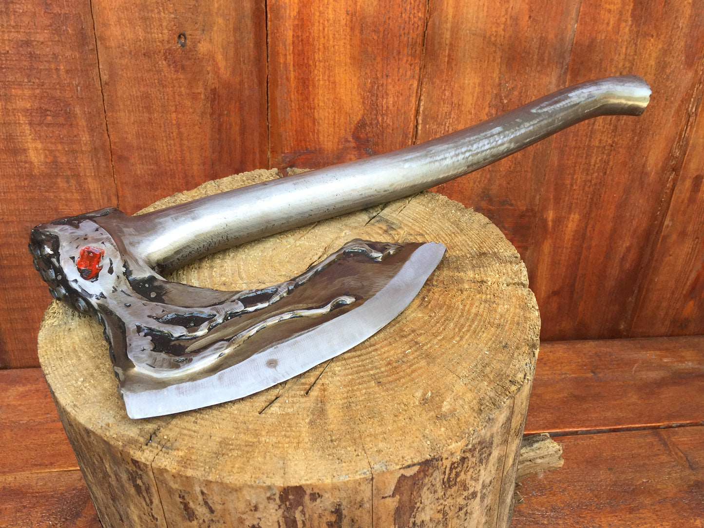 Octopus axe, viking axe, medieval axe, tomahawk, manly gift, iron gift for him, mens gifts, iron anniversary, gifts for men