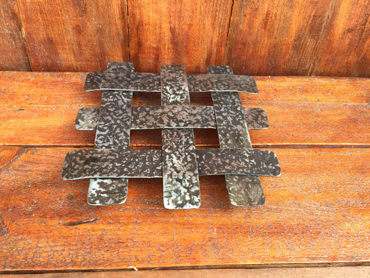 Iron holder, iron stand, metal holder, metal stand, trivet, tripod, pot holder, pan holder, kitchen decor, farmhouse, plant stand, iron rest