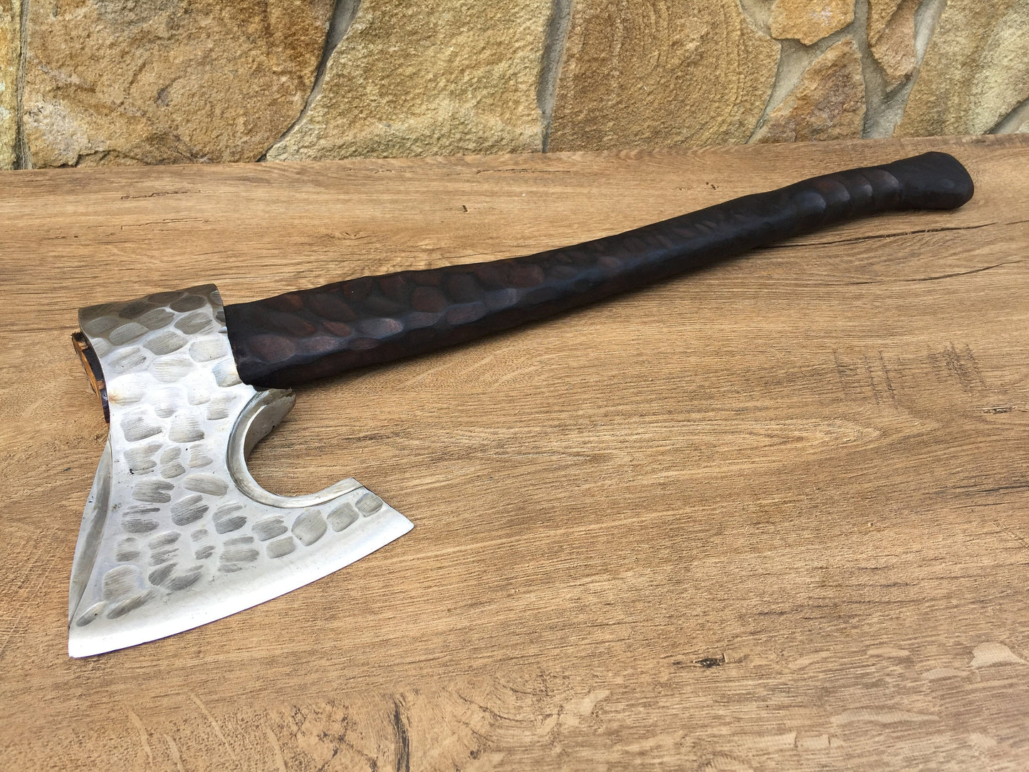 Medieval axe, viking axe, iron gift for him, tomahawk, hatchet, hiking, hunting, mens gifts, chopping axe, gifts for men, manly iron gifts