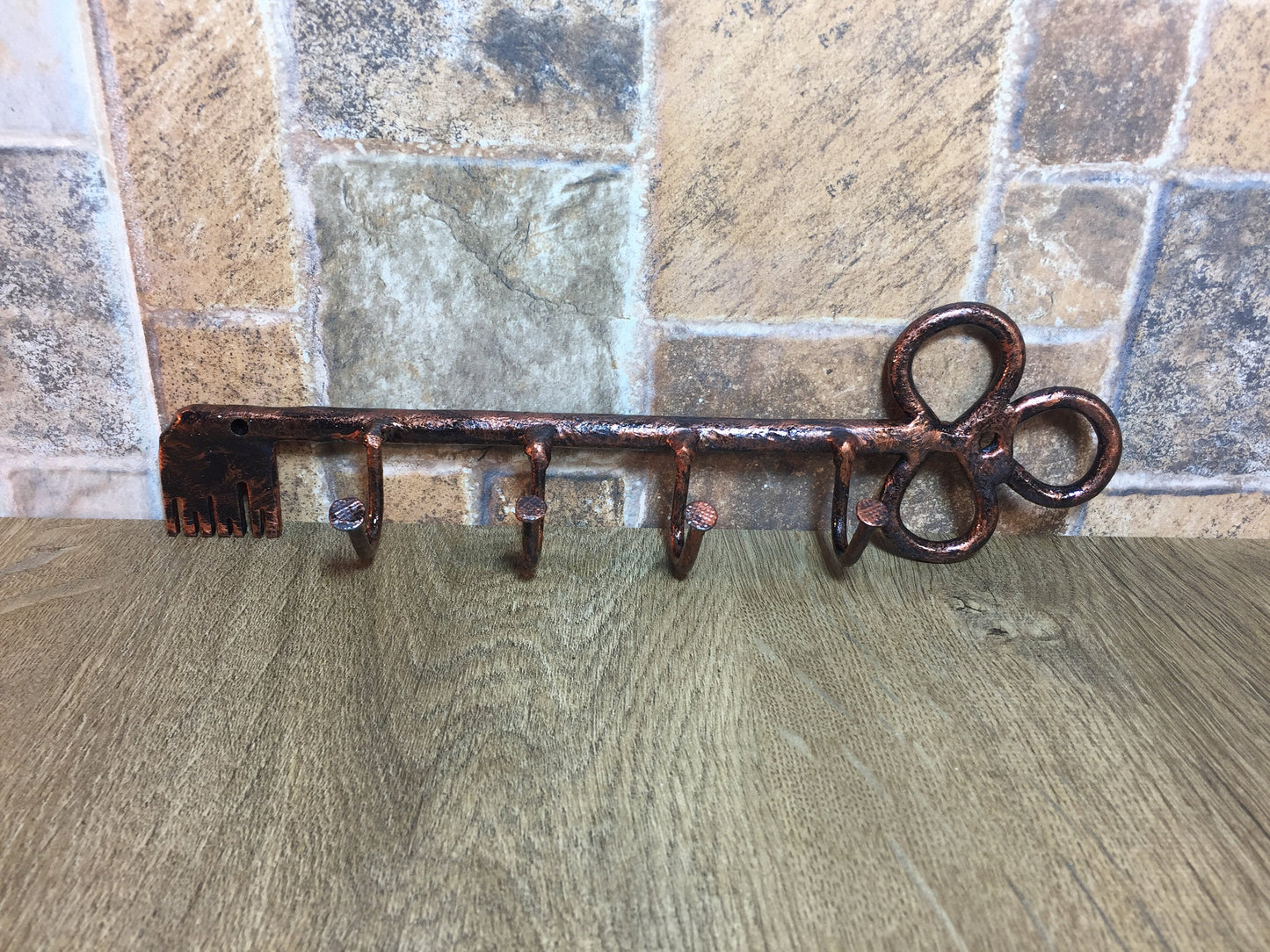 Wall key holder, key holder for wall, key hooks, key holder, wall key rack, key hook for wall, iron gifts, manly gift, mens gift, dad gift