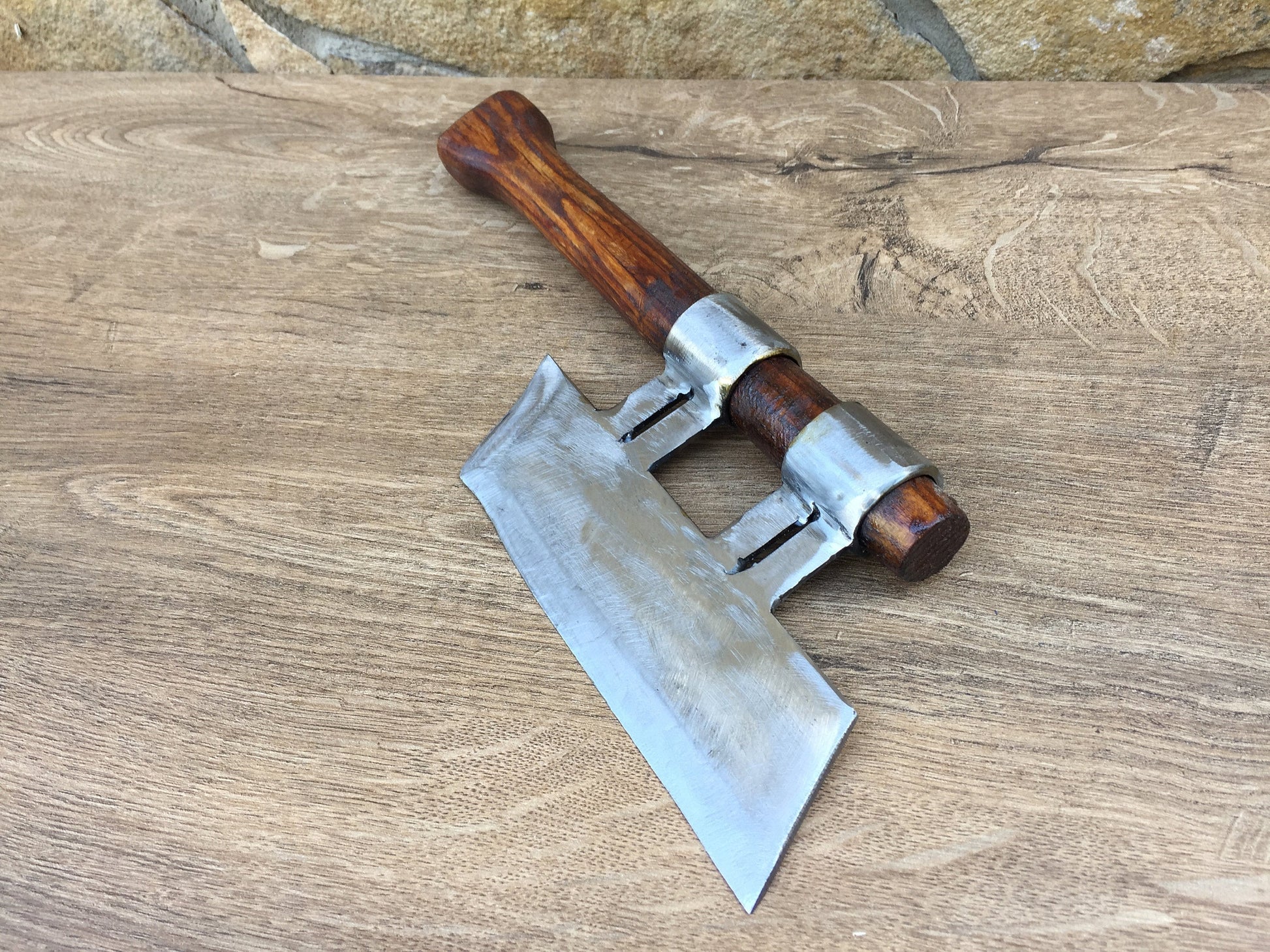 Viking styled hand made kitchen axe – ForgedCommodities