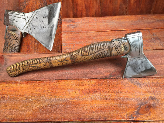 Viking axe, tomahawk, hatchet, mens gifts, medieval axe, viking weapon, viking camp, Norse axe, viking camp kit, viking gifts, iron gifts