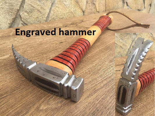 Hand crafted carpenter's claw hammer, hammer, hand crafted hammer, custom hammer, personalized hammer, engraved hammer, carpenter tool,tools
