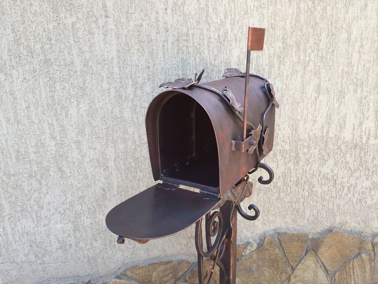 Mailbox post, post box, mailbox, lock box, letter box, mail box, mailboxes, custom mailbox, art objects, mailbox decal, yard art, great gift