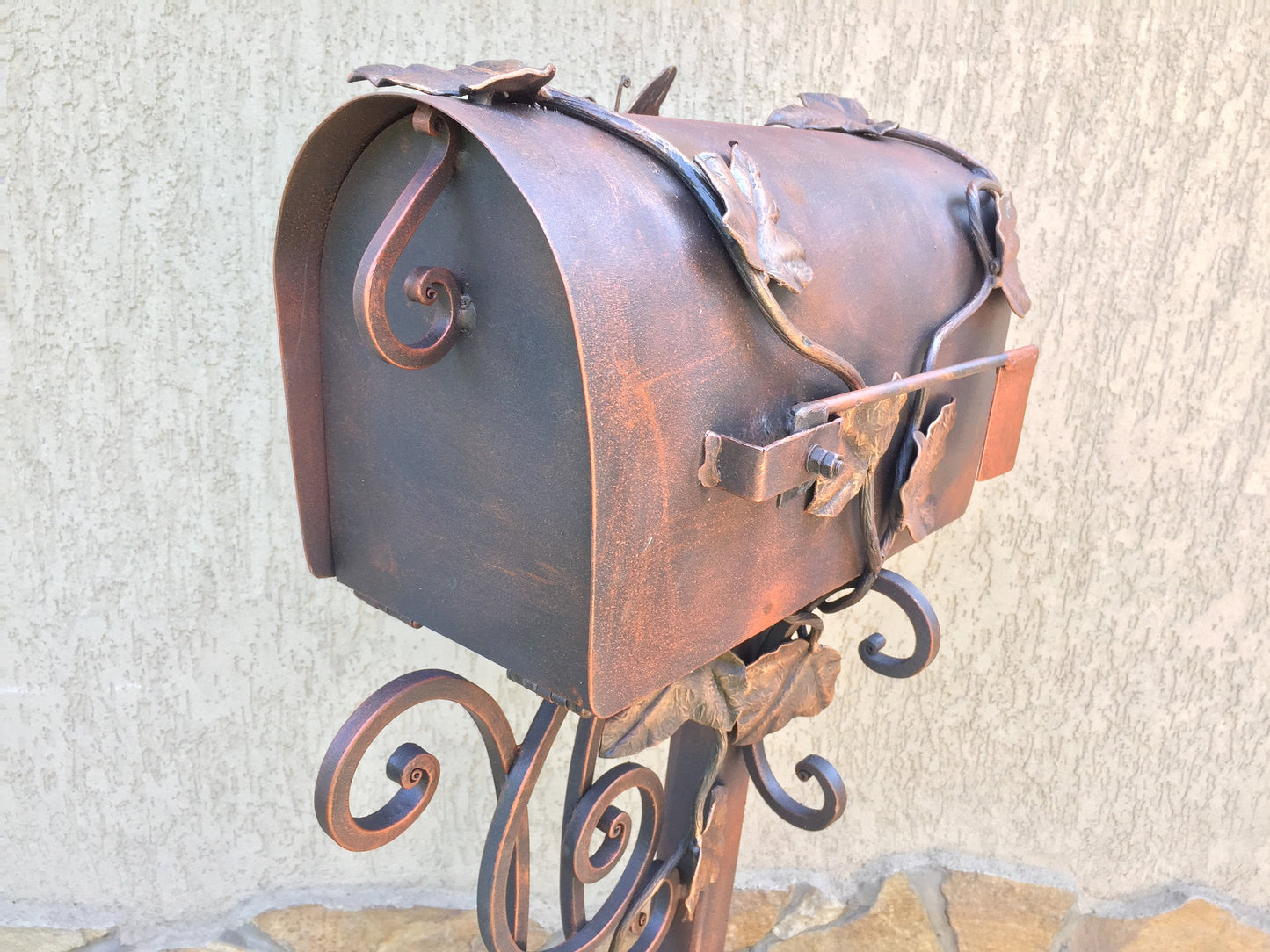 Mailbox post, post box, mailbox, lock box, letter box, mail box, mailboxes, custom mailbox, art objects, mailbox decal, yard art, great gift