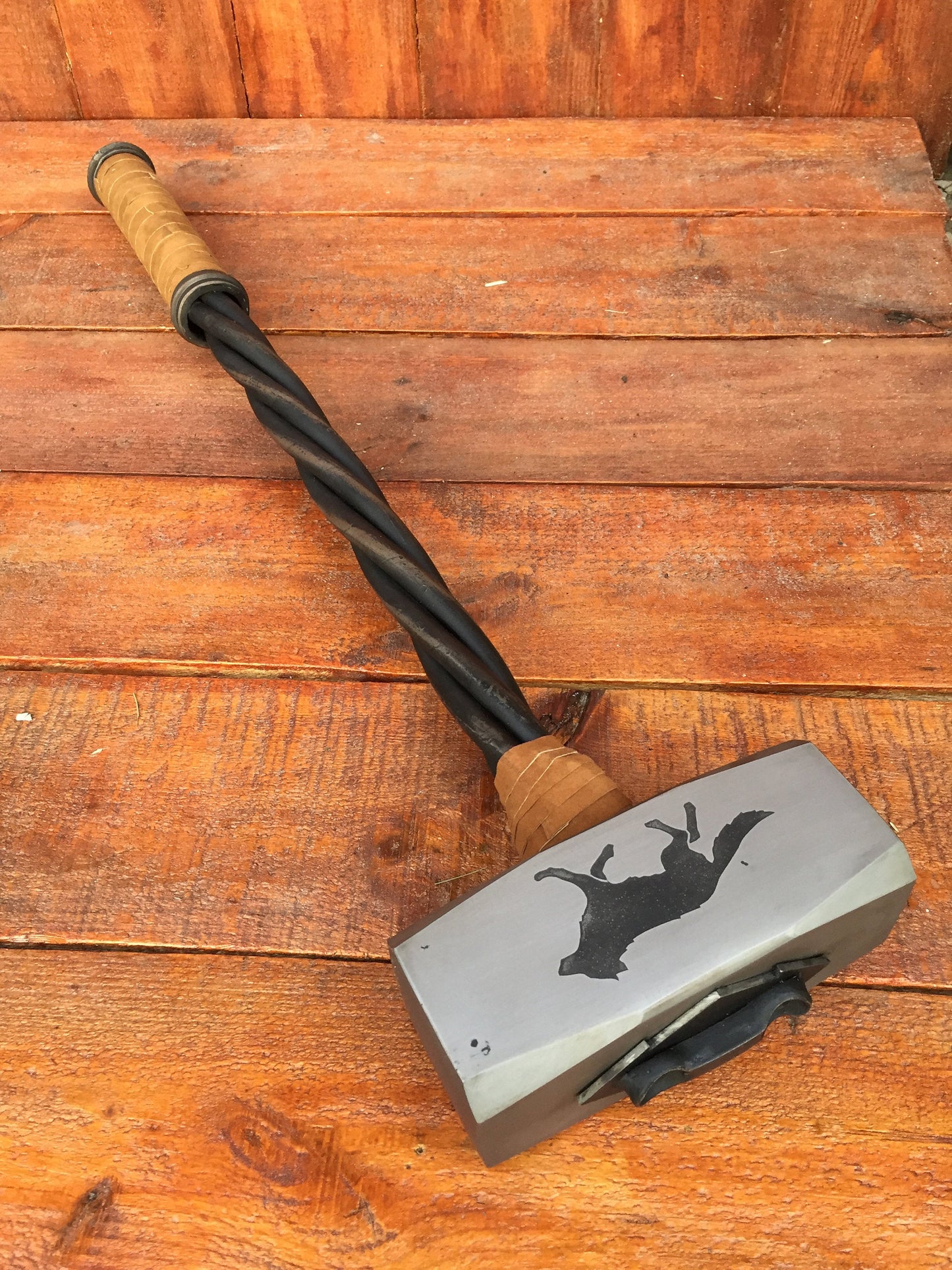 Wheel of Time hammer, hammer replica, viking axe, viking hammer, handyman tool, Leviathan axe, Kratos axe, mens gift, God of War axe