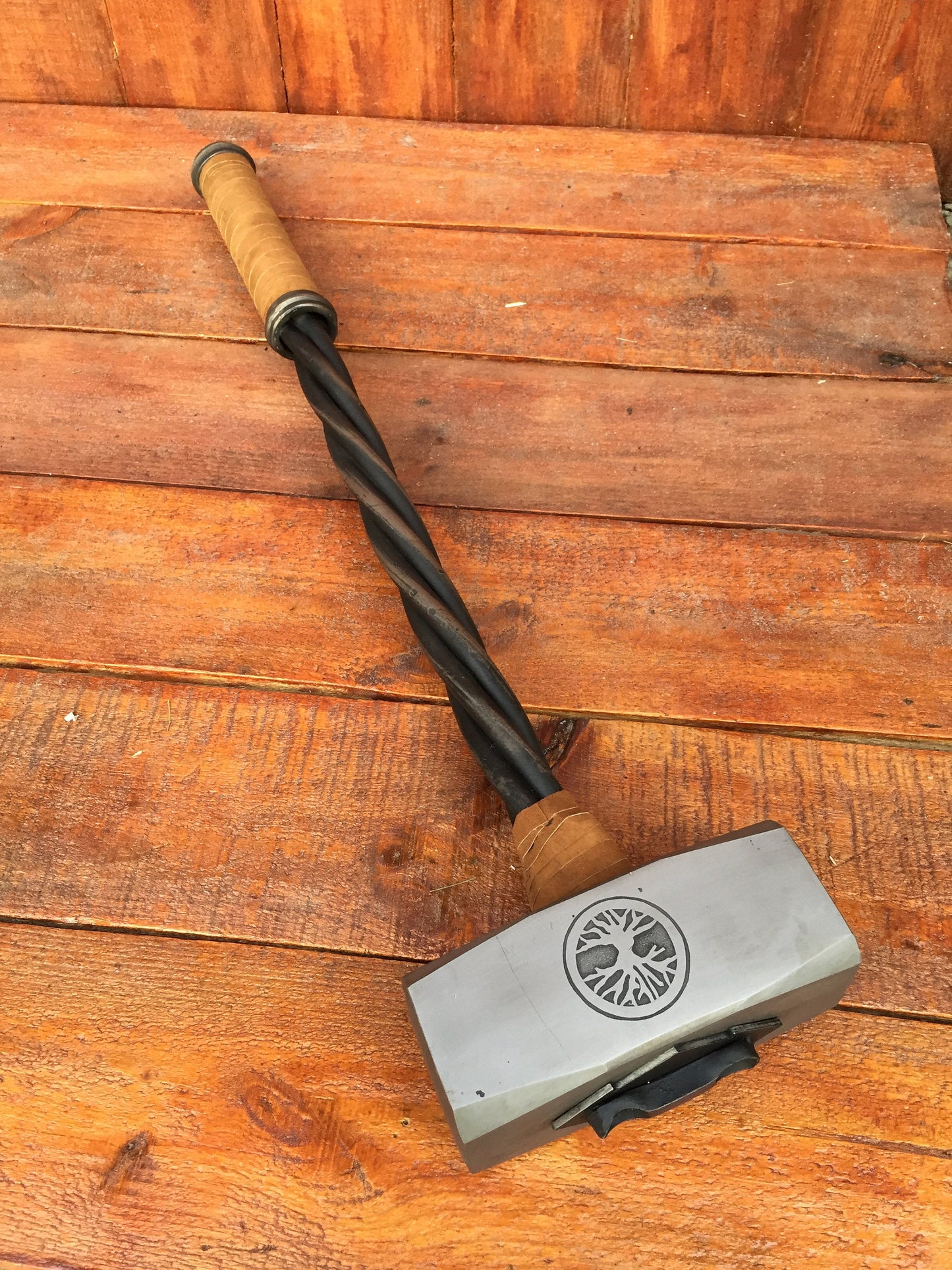 Wheel of Time hammer, hammer replica, viking axe, viking hammer, handyman tool, Leviathan axe, Kratos axe, mens gift, God of War axe