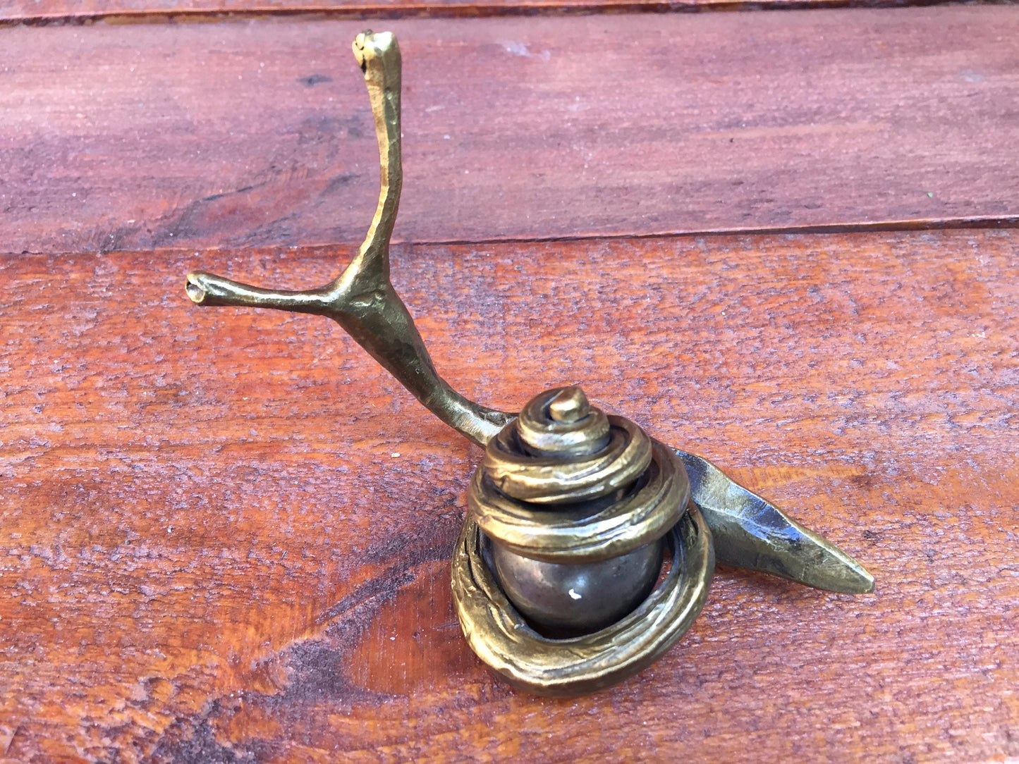 Bronze snail, 8th anniversary gift, 19th anniversary gift, bronze gift, bronze gift for her,bronze gift for him,8th anniversary gift for her