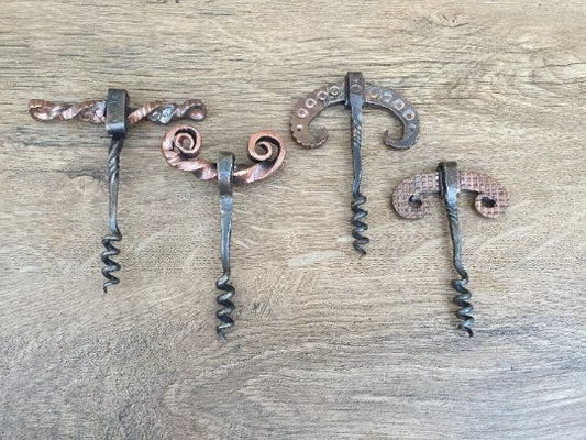Copper anniversary gifts, copper corkscrew, copper gift for him, copper gifts, cork screw, 7th anniversary gift for him, corkscrew